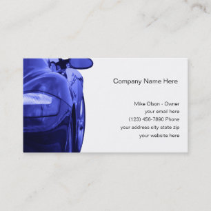 Automotive Business Cards