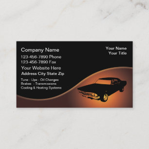 Automotive Business Cards