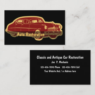 Automotive Business Cards