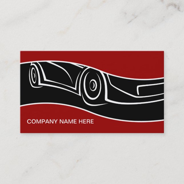Automotive Business Cards (Front)