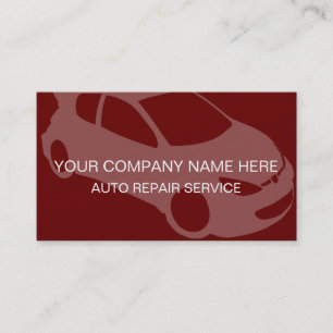 Automotive Business Cards