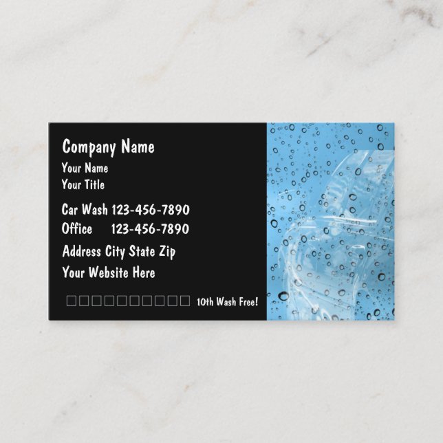 Automotive Business Cards (Front)