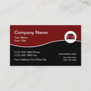 Automotive Business Cards