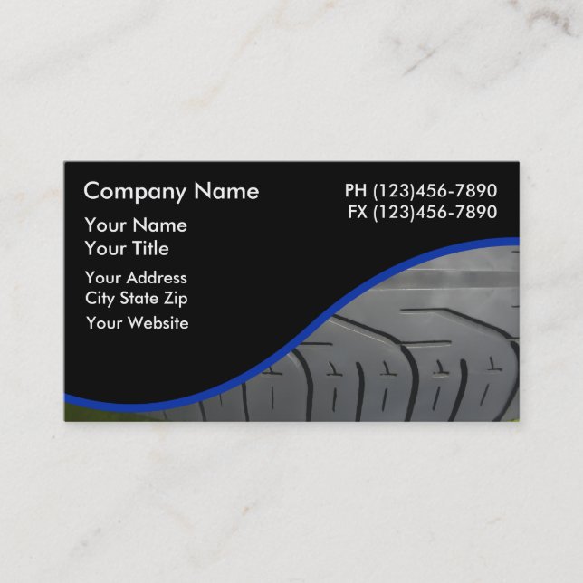 Automotive Business Cards (Front)