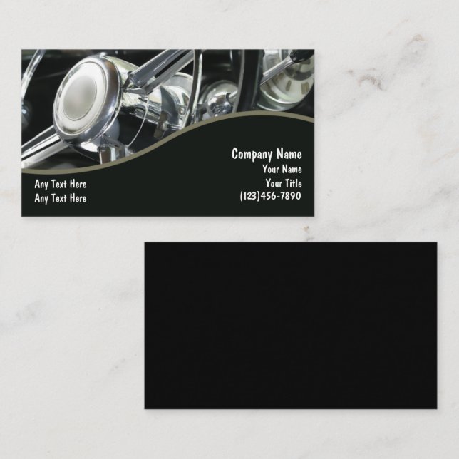Automotive Business Cards (Front/Back)