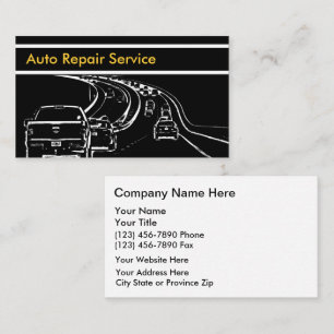 Automotive Business Cards