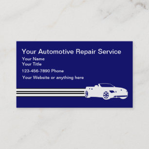 Automotive Business Cards