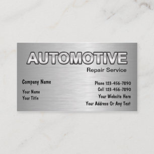 Automotive Business Cards