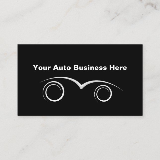 Automotive Business Cards (Front)