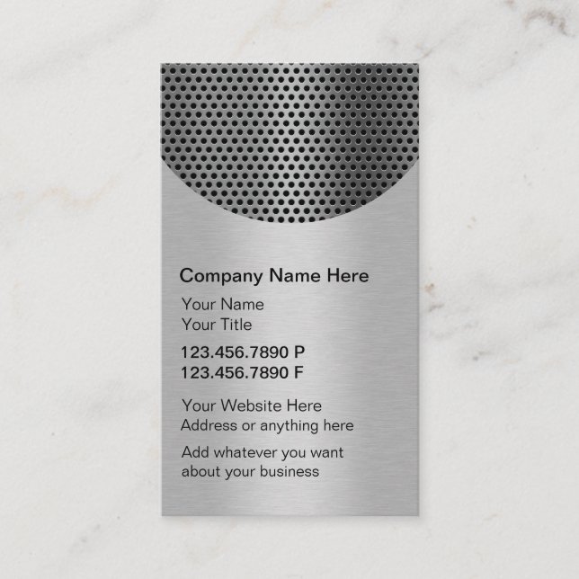 Automotive Business Cards (Front)