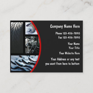 Automotive Business Cards