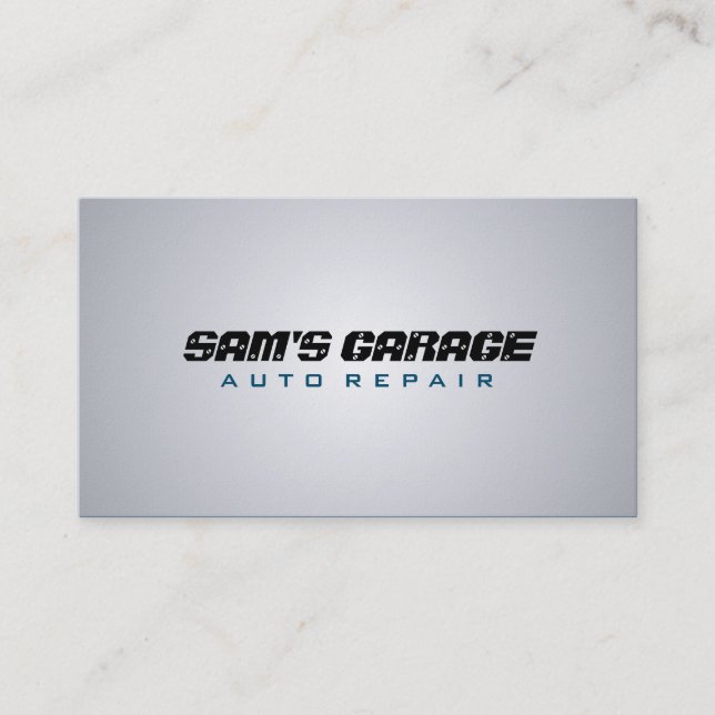 Automotive - Business Cards (Front)