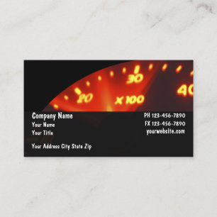 Automotive Business Cards
