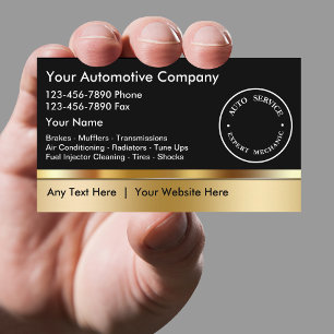 Automotive Business Cards