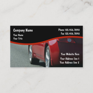 Automotive Business Cards