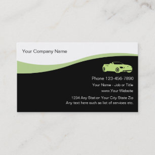Automotive Business Cards