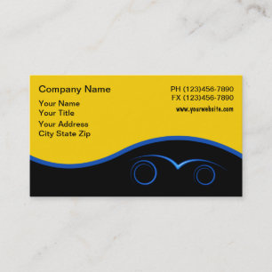 Automotive Business Cards