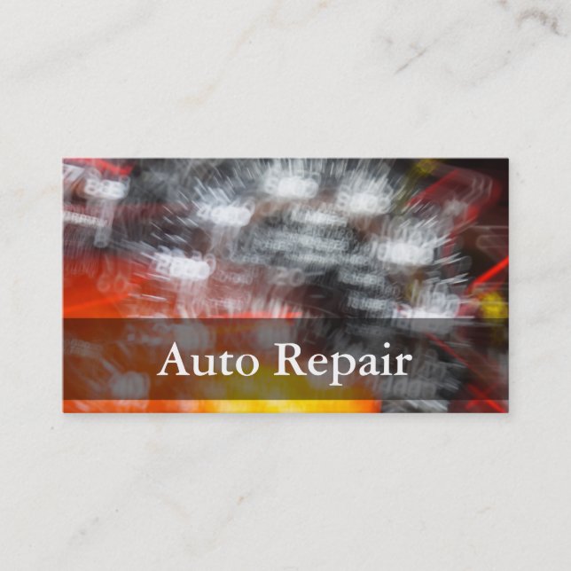 Automotive Business Cards (Front)
