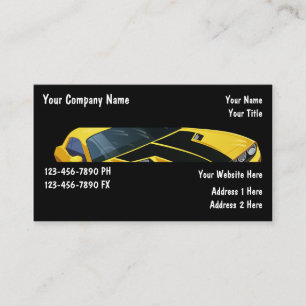 Automotive Business Cards