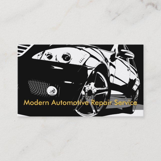 Automotive Business Cards (Front)