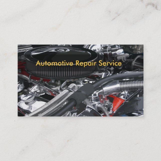 Automotive Business Cards (Front)
