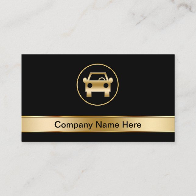 Automotive Business Cards (Front)
