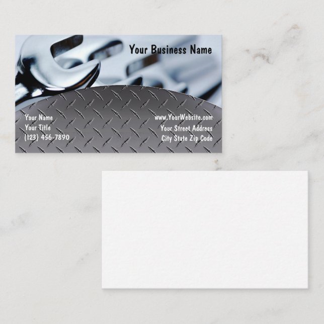 Automotive Business Cards (Front/Back)