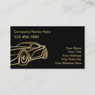 Automotive Business Cards
