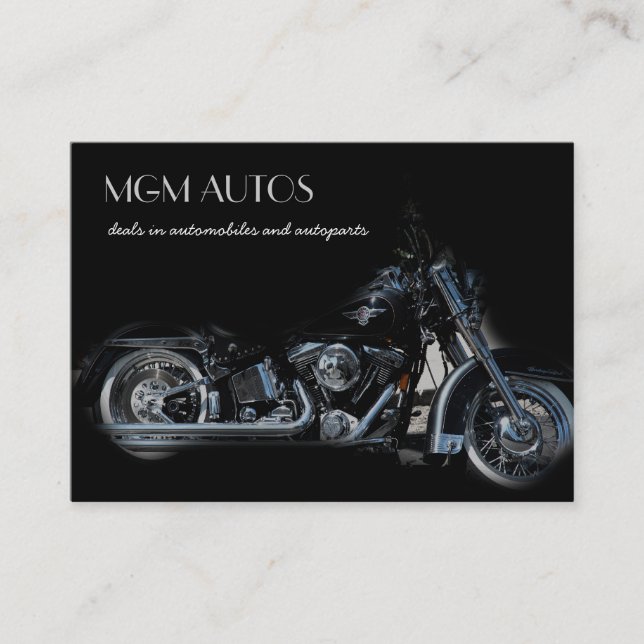 automotive Business Cards (Front)