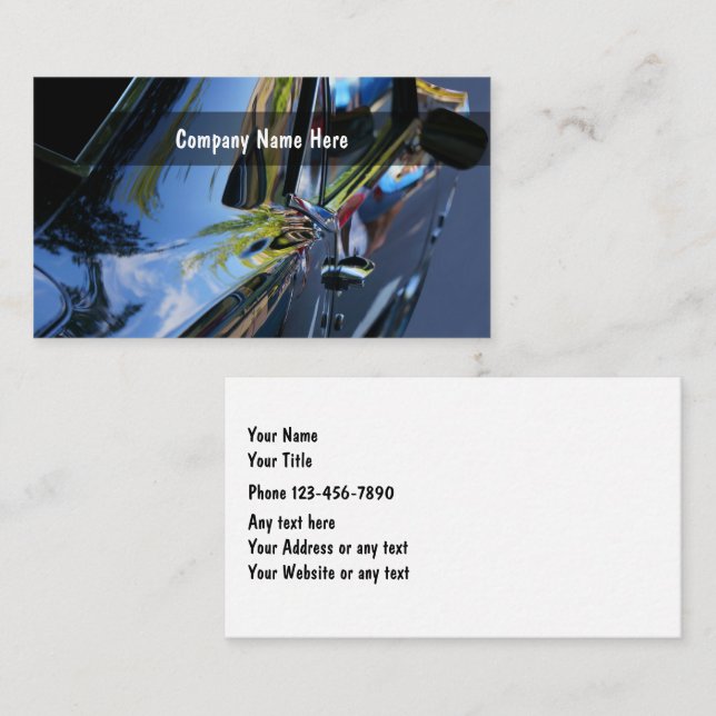 Automotive Business Cards (Front/Back)
