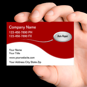 Automotive Business Cards New
