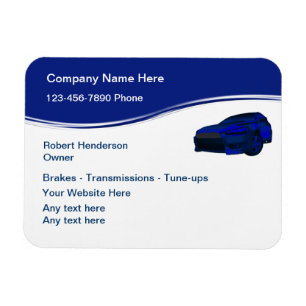 Automotive Business Magnets Flexible Design