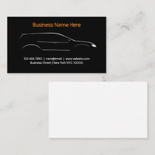 Automotive Car Care  Business Card