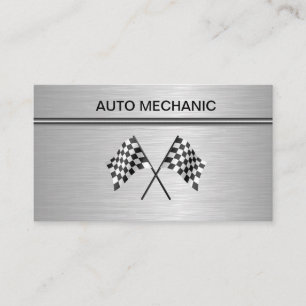 Automotive Car Mechanic Business Cards