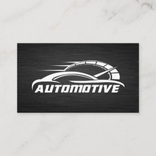 Automotive Car Odometer Repair Shop Business Card