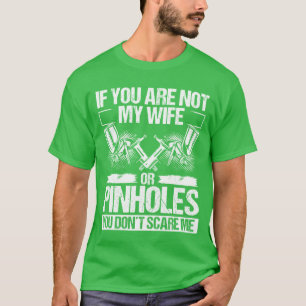 Automotive Car Painter Wife Vehicle Sprayer girl T-Shirt