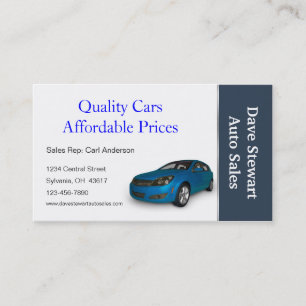 Automotive Dealership Business Card
