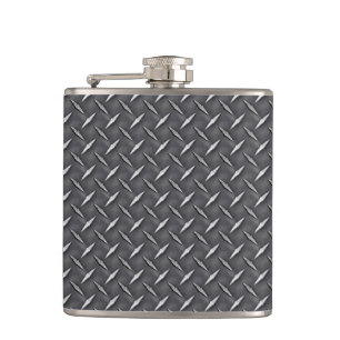 Automotive Diamond Steel Raw Zinc Metal Plate Hip Flask