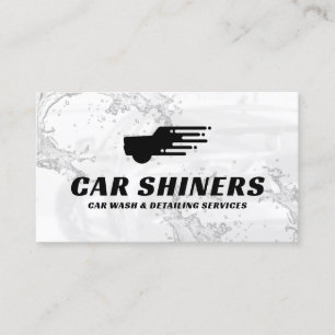Automotive logo based business card