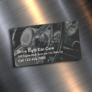 Automotive Magnetic Business Card