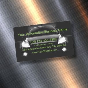 Automotive Magnetic Business Card