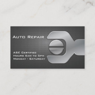 Automotive Mechanic Business Card