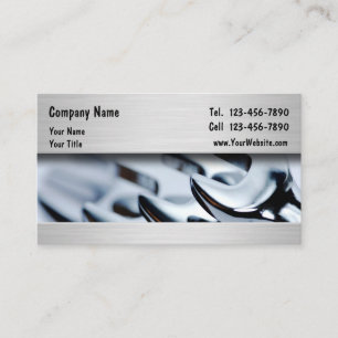 Automotive Mechanic Business Cards