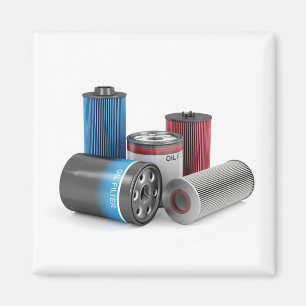 Automotive oil filters magnet