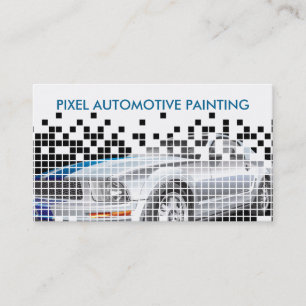 Automotive Painting Service Business Card
