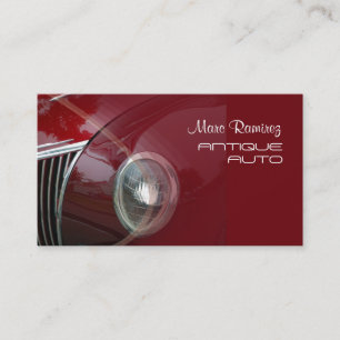 Automotive, photo business cards