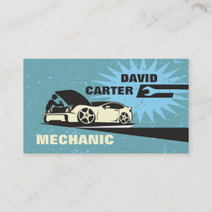 Automotive / Racing / Car Mechanic Business Card