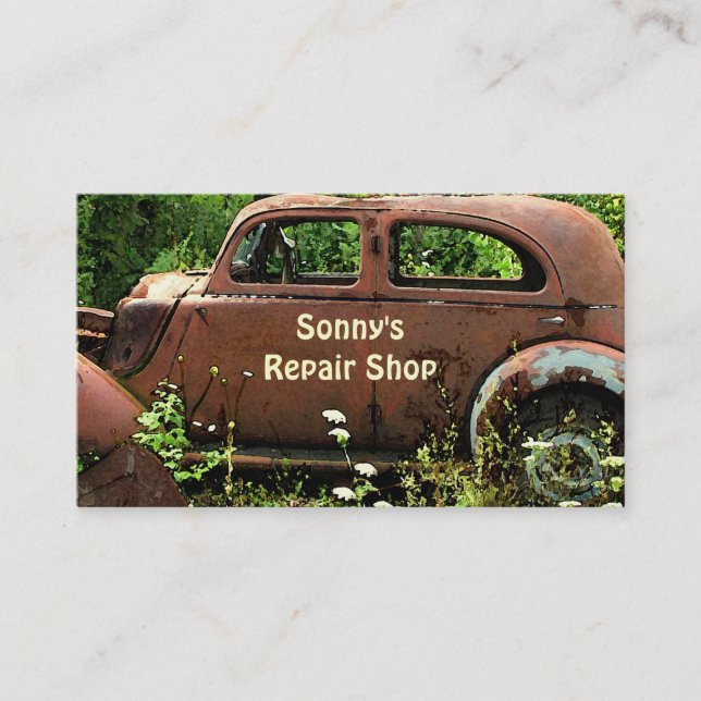 Automotive Repair Business Card (Front)