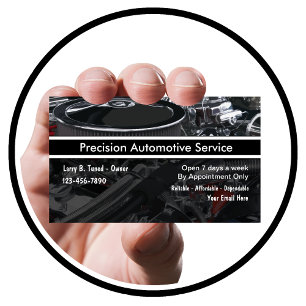 Automotive Repair Service Business Card