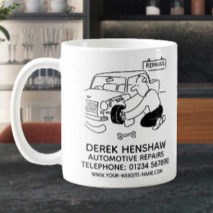 Automotive Repairs Promotional Coffee Mug